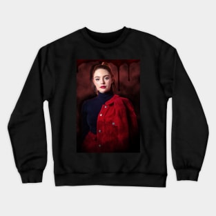 Danielle Rose Russell - Hope Mikaelson - Blood Red Crewneck Sweatshirt